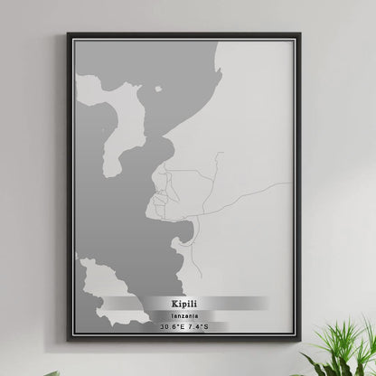 ROAD MAP OF KIPILI, TANZANIA BY MAPBAKES