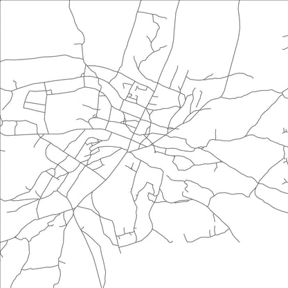 ROAD MAP OF BUTIAMA, TANZANIA BY MAPBAKES