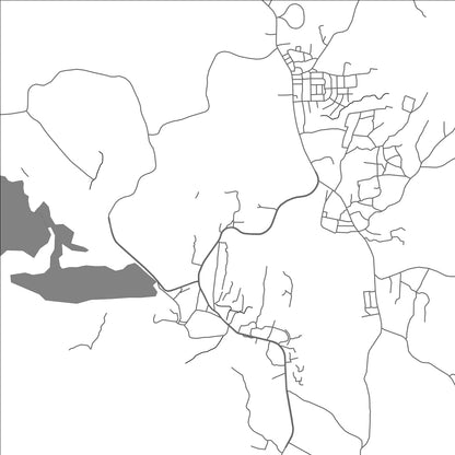 ROAD MAP OF CHAKE CHAKE, TANZANIA BY MAPBAKES