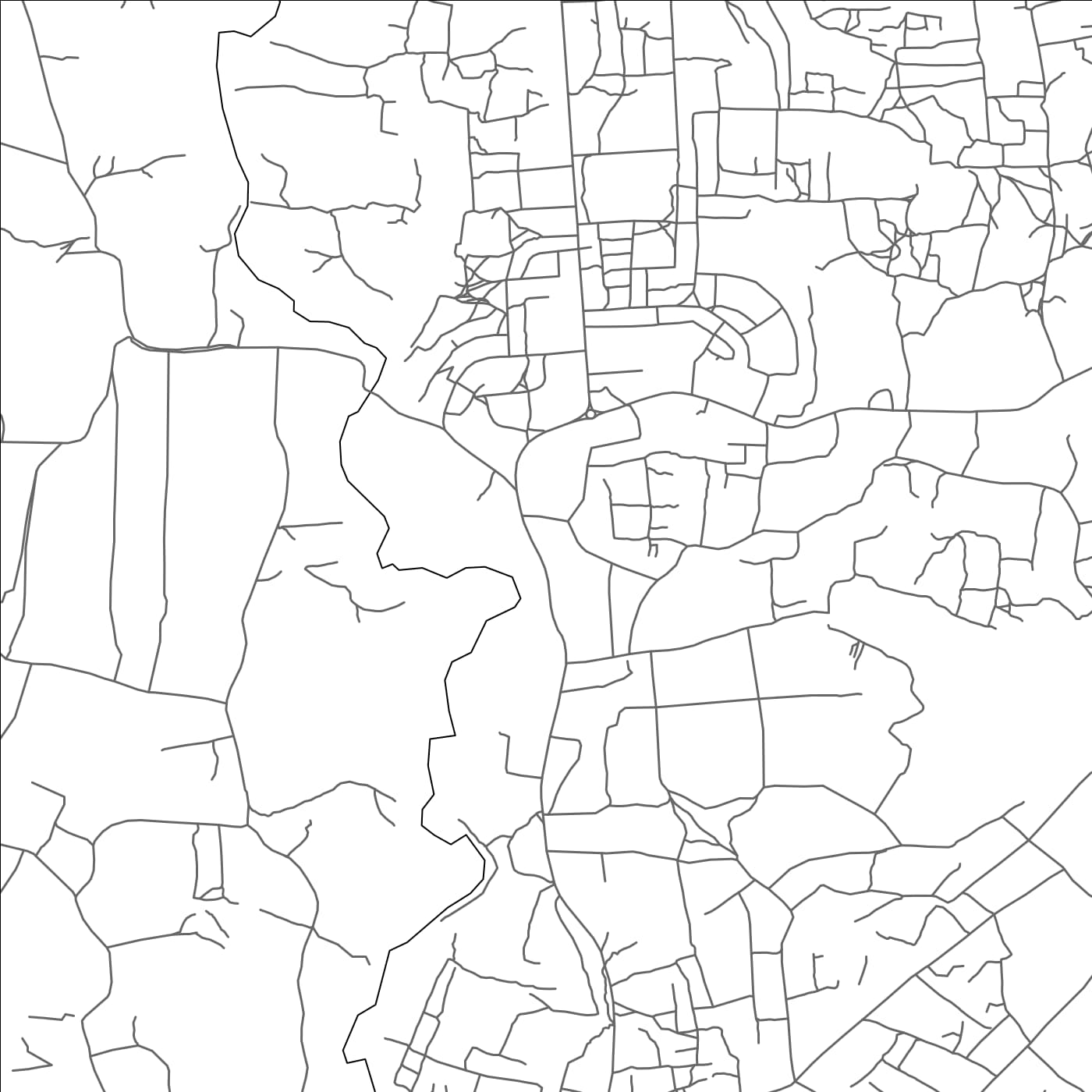 ROAD MAP OF IFAKARA, TANZANIA BY MAPBAKES