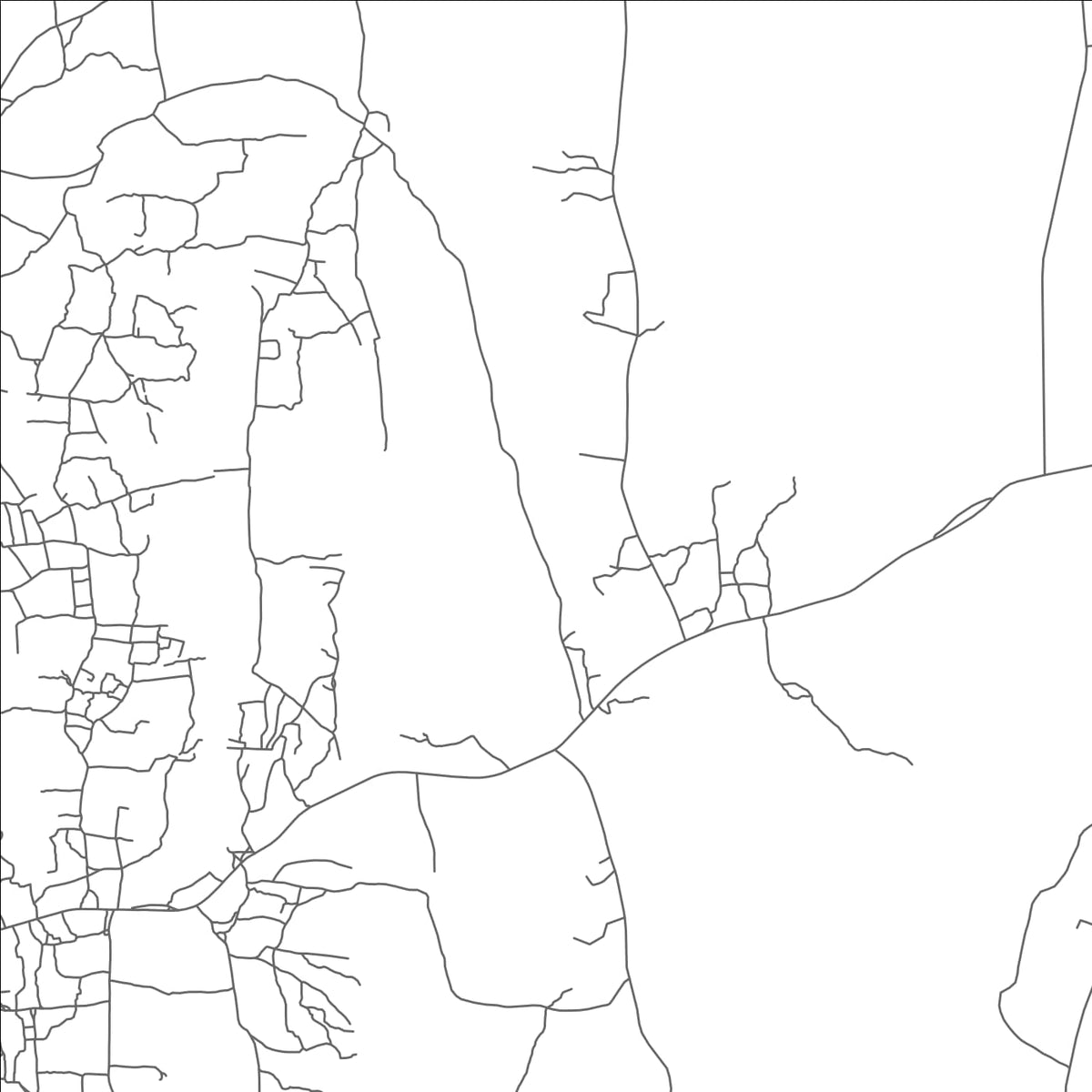 ROAD MAP OF KOANI, TANZANIA BY MAPBAKES