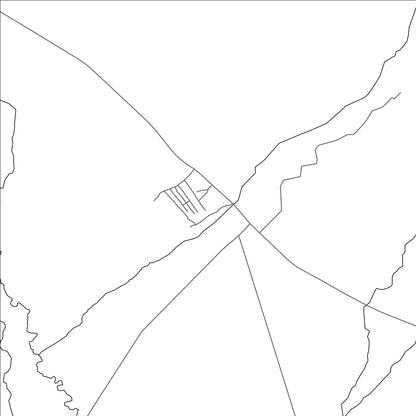 ROAD MAP OF MAZINDE, TANZANIA BY MAPBAKES