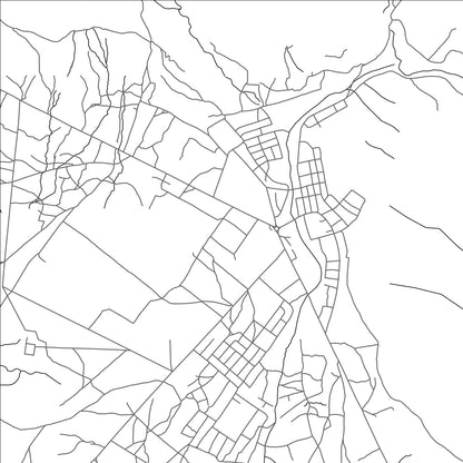 ROAD MAP OF MPWAPWA, TANZANIA BY MAPBAKES