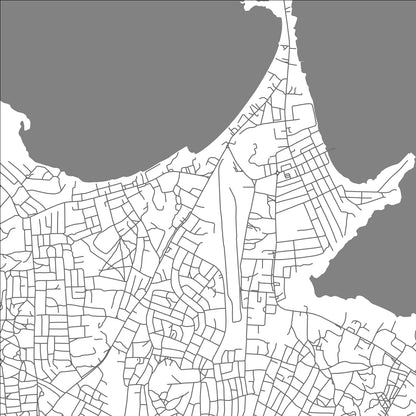 ROAD MAP OF MUSOMA, TANZANIA BY MAPBAKES