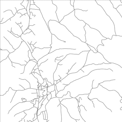 ROAD MAP OF TUKUYU, TANZANIA BY MAPBAKES