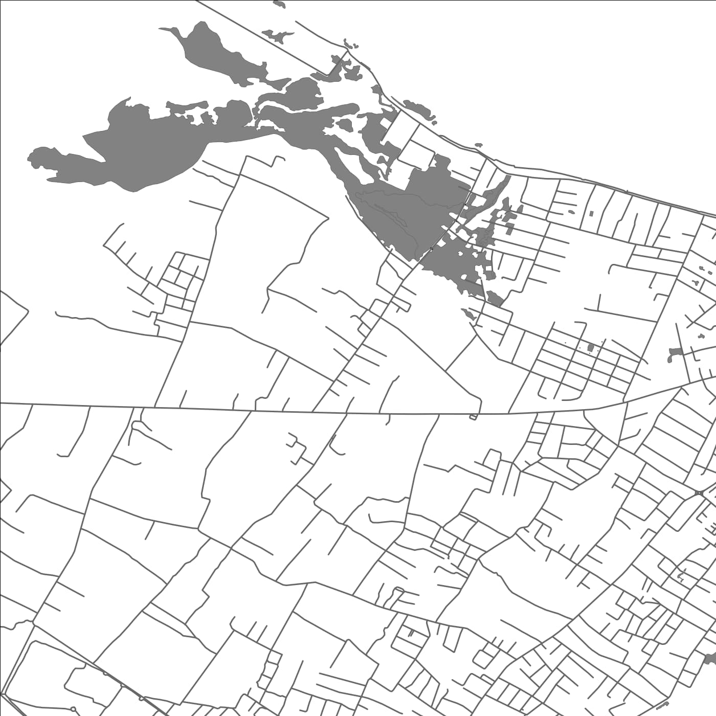 ROAD MAP OF HOFOA, TONGA BY MAPBAKES