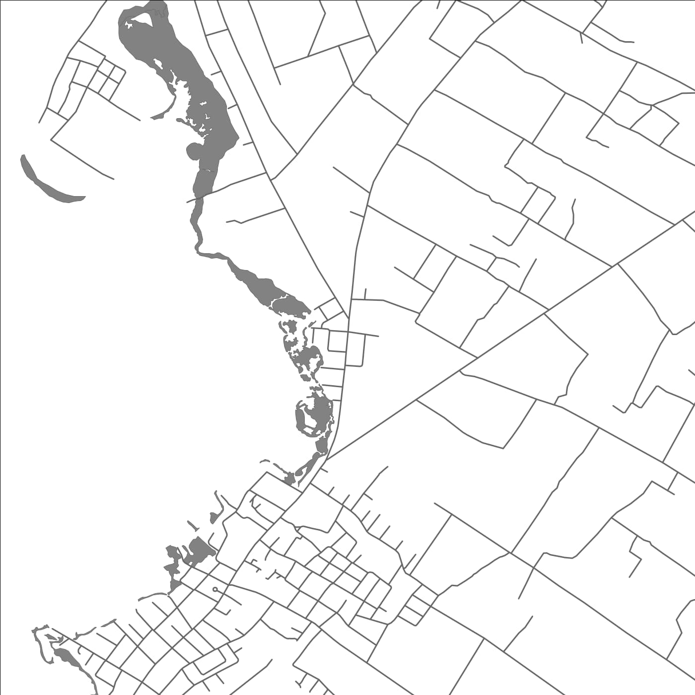 ROAD MAP OF HOI, TONGA BY MAPBAKES