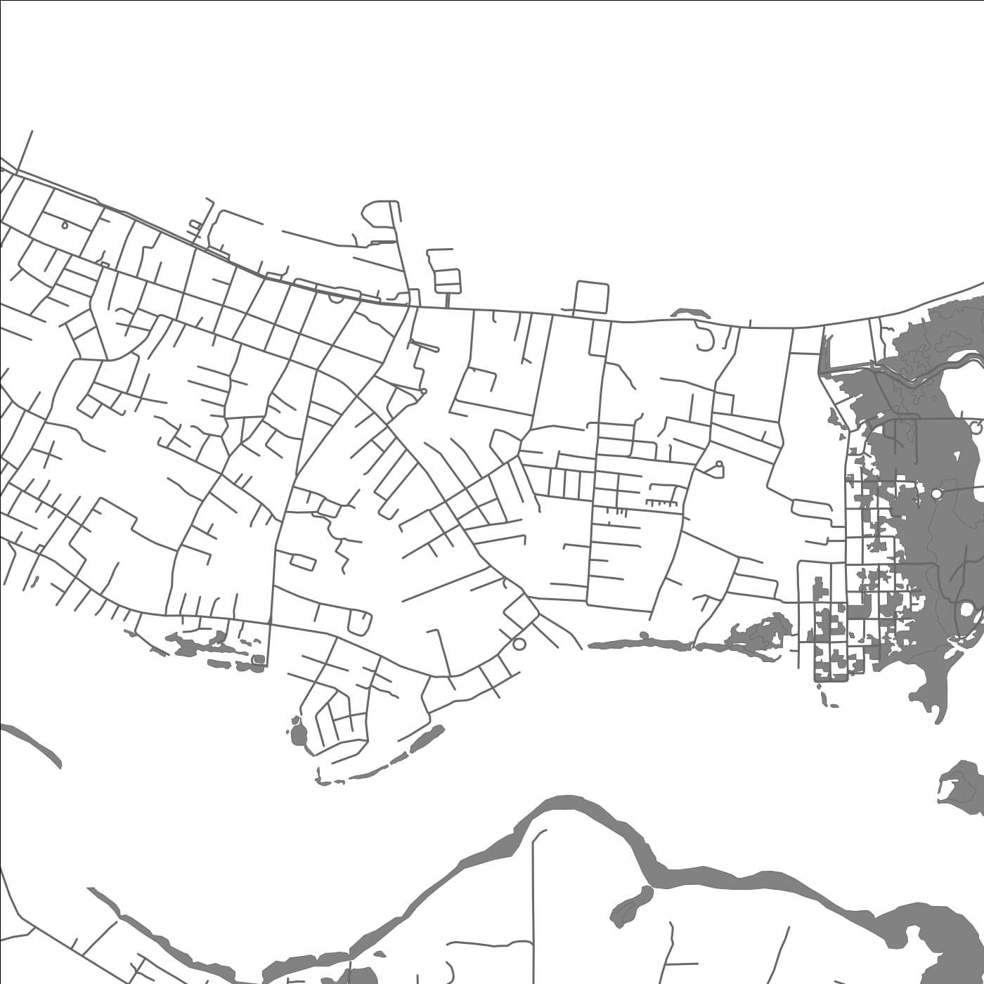 ROAD MAP OF HOUMAKELIKAO, TONGA BY MAPBAKES