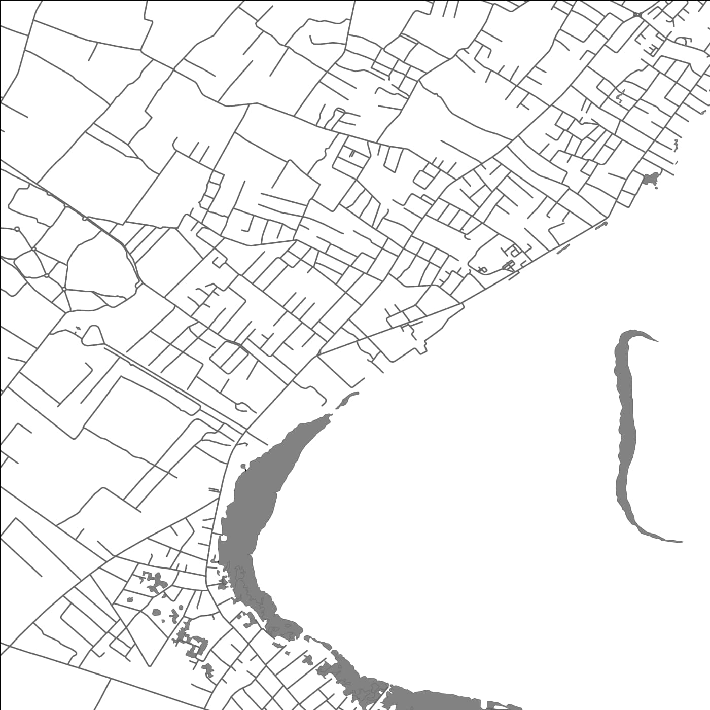 ROAD MAP OF KOLOUA, TONGA BY MAPBAKES