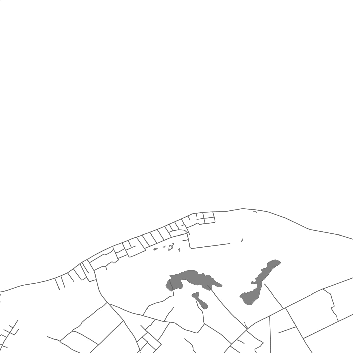ROAD MAP OF MANUKA, TONGA BY MAPBAKES