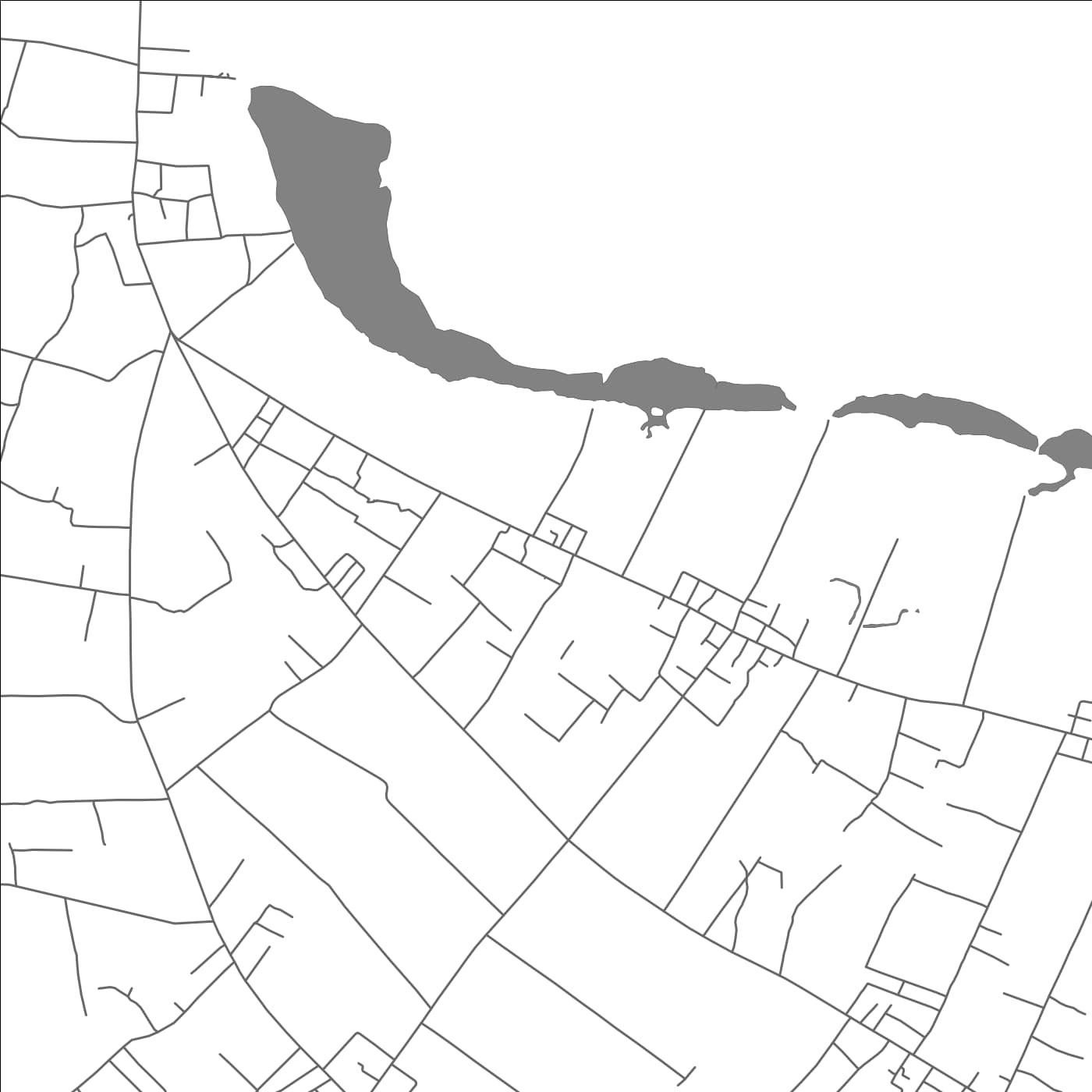 ROAD MAP OF MASILAMEA, TONGA BY MAPBAKES