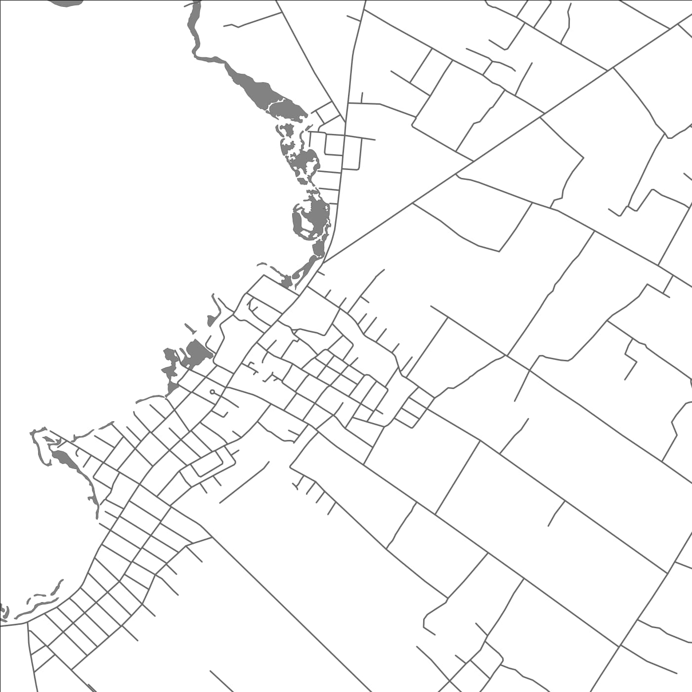 ROAD MAP OF TALASIU, TONGA BY MAPBAKES