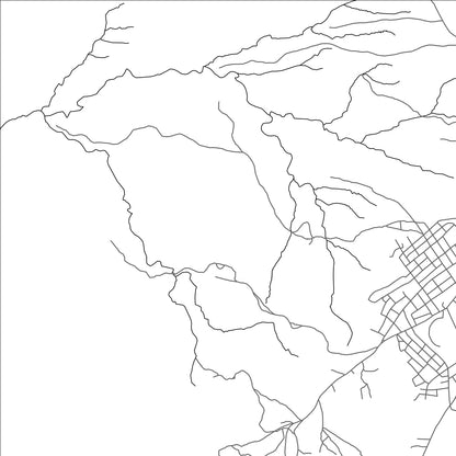 ROAD MAP OF ASOSA, ETHIOPIA BY MAPBAKES