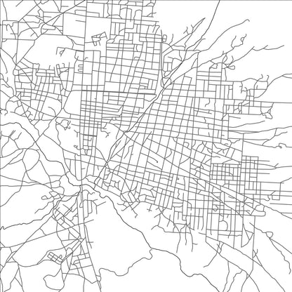 ROAD MAP OF DEGEH BUR, ETHIOPIA BY MAPBAKES