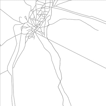 ROAD MAP OF DENAN, ETHIOPIA BY MAPBAKES