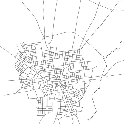 ROAD MAP OF DODOLA, ETHIOPIA BY MAPBAKES