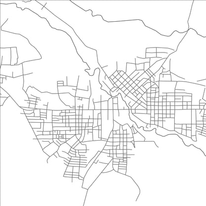 ROAD MAP OF HAGERE HIYWET, ETHIOPIA BY MAPBAKES