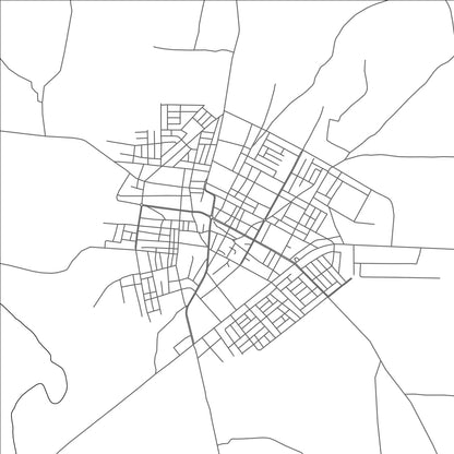 ROAD MAP OF K'OLITO, ETHIOPIA BY MAPBAKES