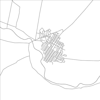 ROAD MAP OF KELAFO, ETHIOPIA BY MAPBAKES