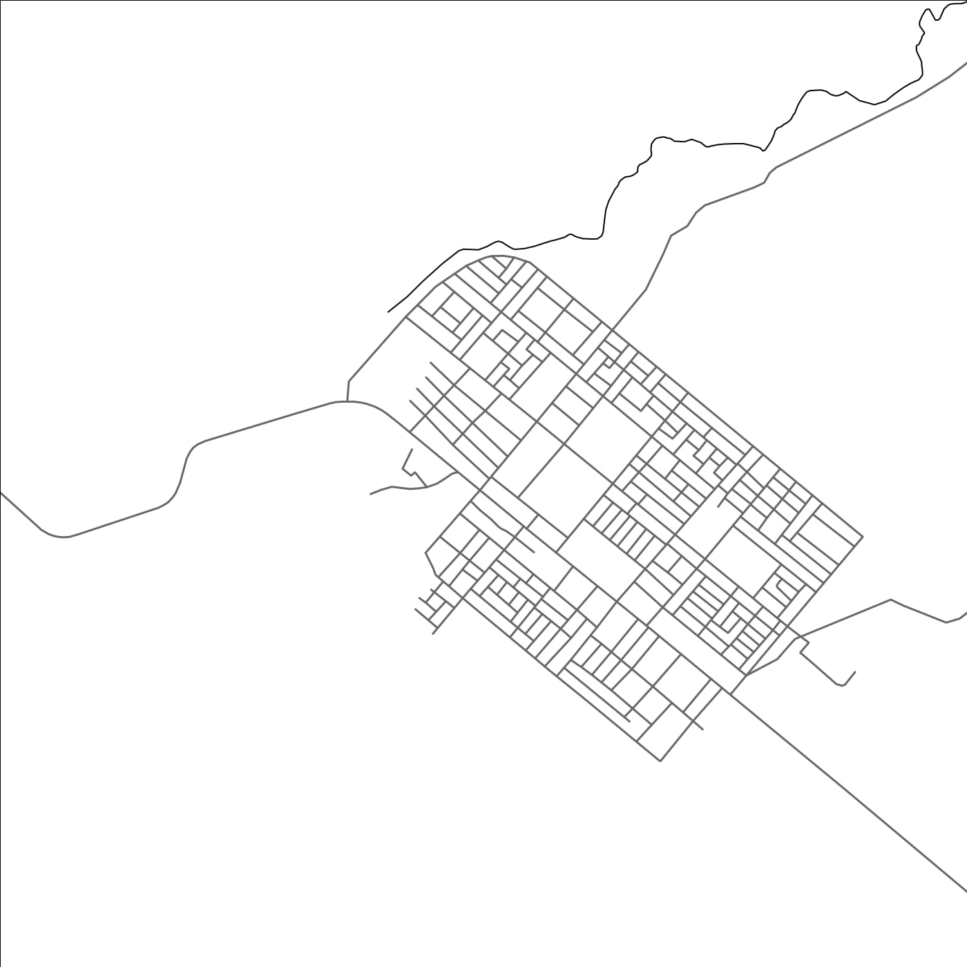 ROAD MAP OF KEMISE, ETHIOPIA BY MAPBAKES