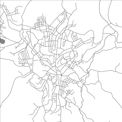 ROAD MAP OF METU, ETHIOPIA BY MAPBAKES