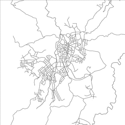 ROAD MAP OF SEK'OT'A, ETHIOPIA BY MAPBAKES