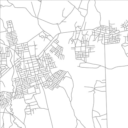 ROAD MAP OF SENDAFA, ETHIOPIA BY MAPBAKES