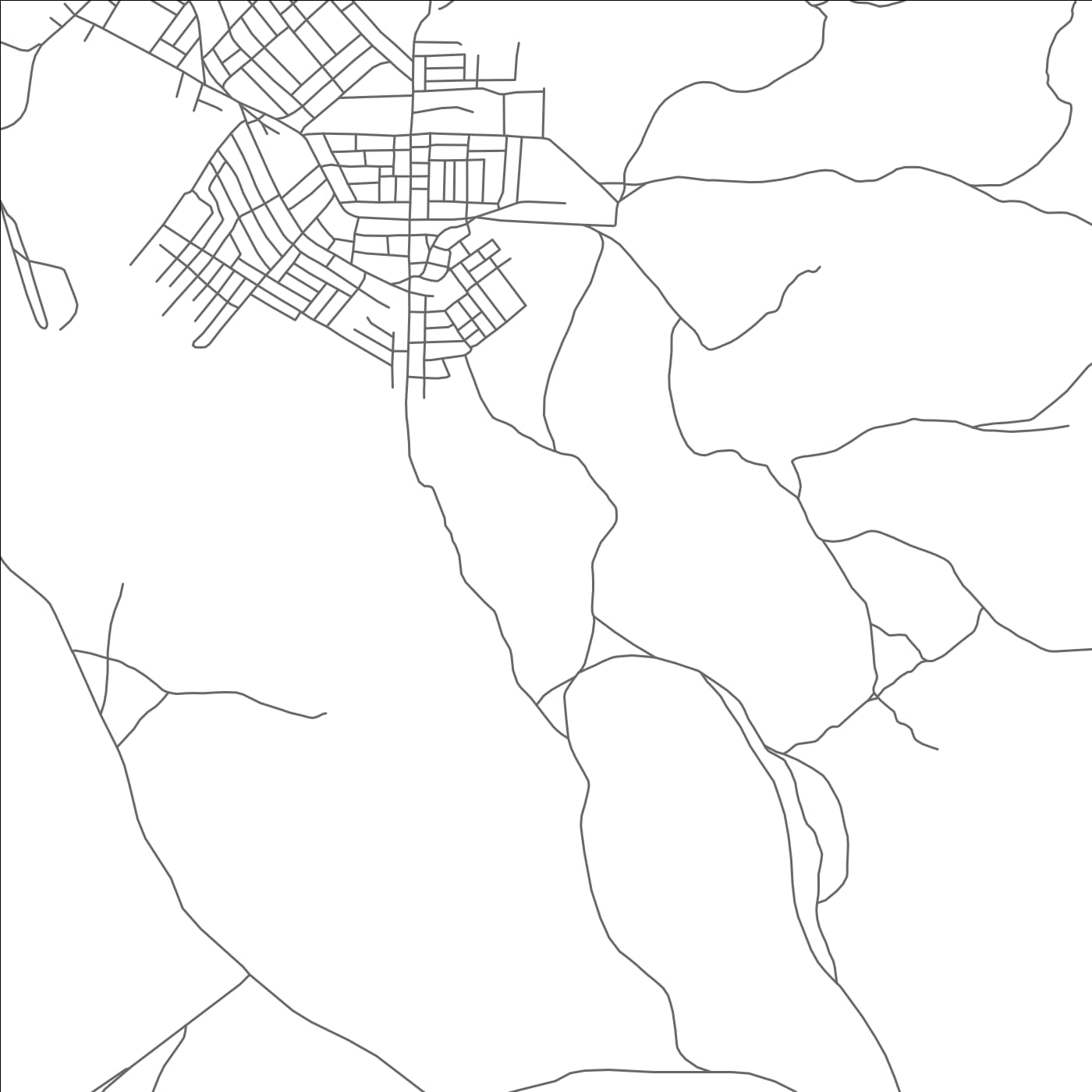 ROAD MAP OF SHAKISO, ETHIOPIA BY MAPBAKES