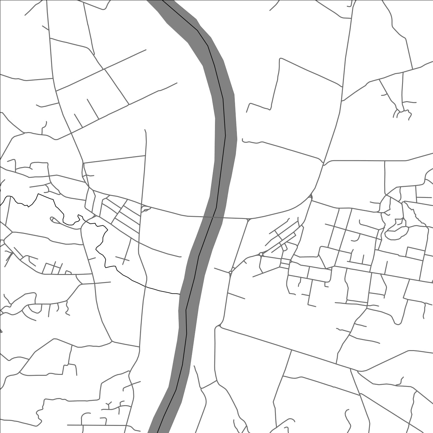 ROAD MAP OF BA, FIJI BY MAPBAKES