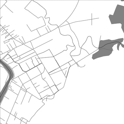 ROAD MAP OF NAVUA, FIJI BY MAPBAKES