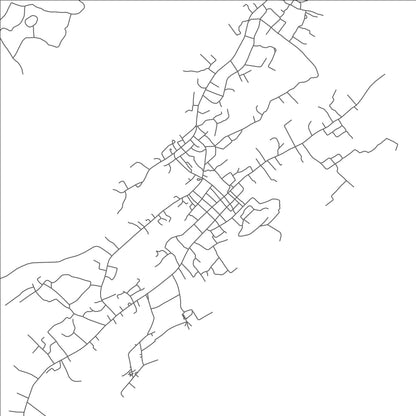 ROAD MAP OF AKROPONG, GHANA BY MAPBAKES