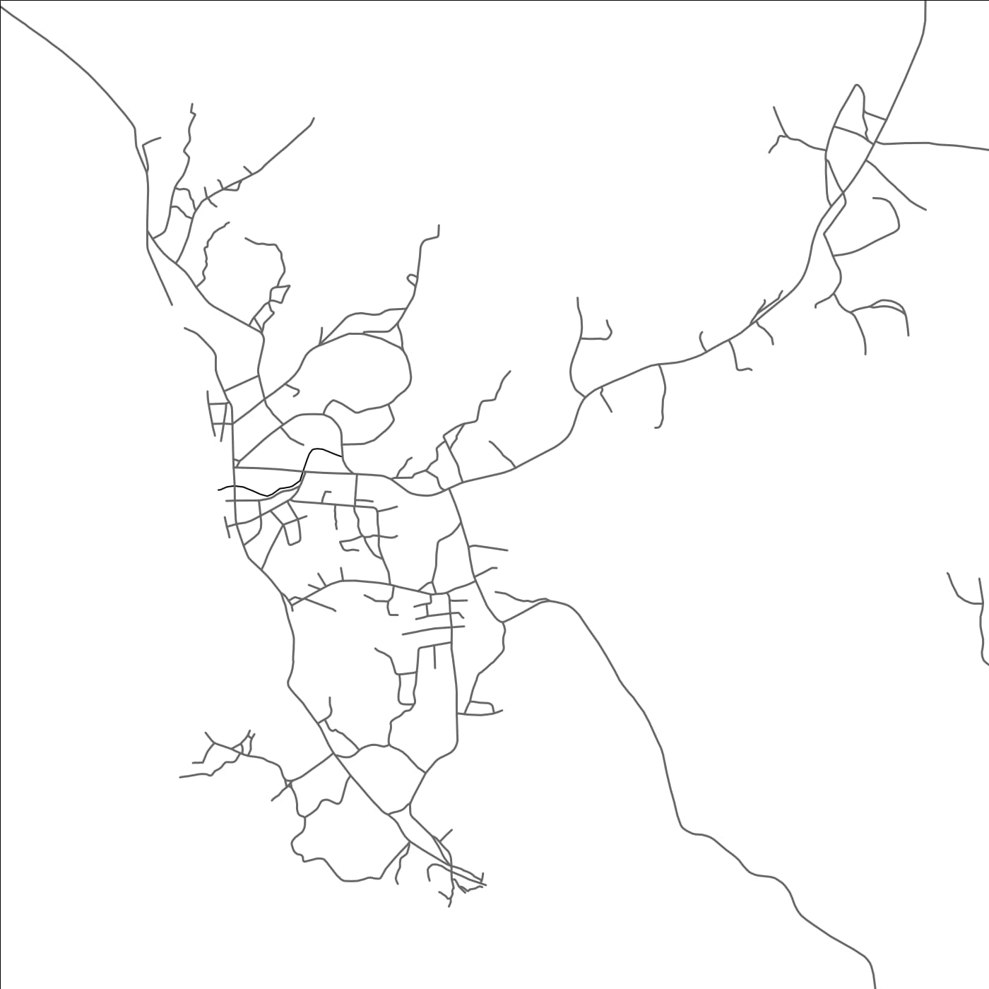 ROAD MAP OF AXIM, GHANA BY MAPBAKES