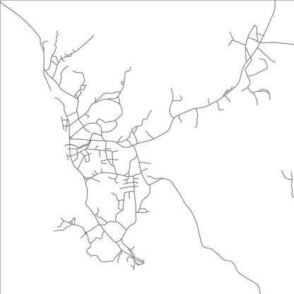 ROAD MAP OF AXIM, GHANA BY MAPBAKES