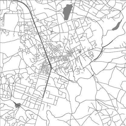 ROAD MAP OF BOLGATANGA, GHANA BY MAPBAKES