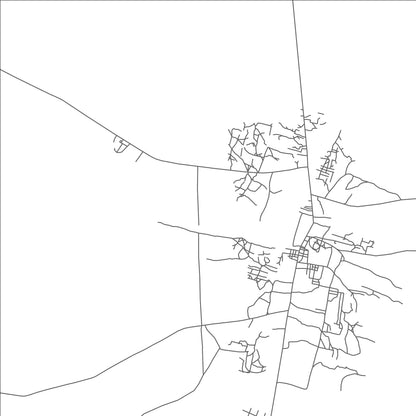 ROAD MAP OF KPANDAE, GHANA BY MAPBAKES