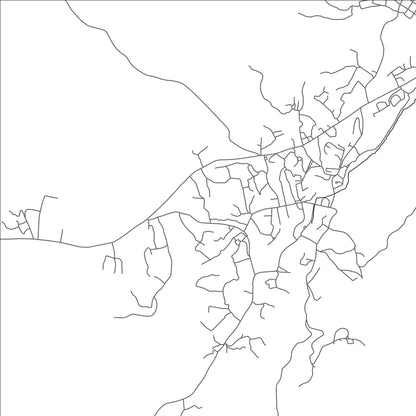 ROAD MAP OF PRESTEA, GHANA BY MAPBAKES