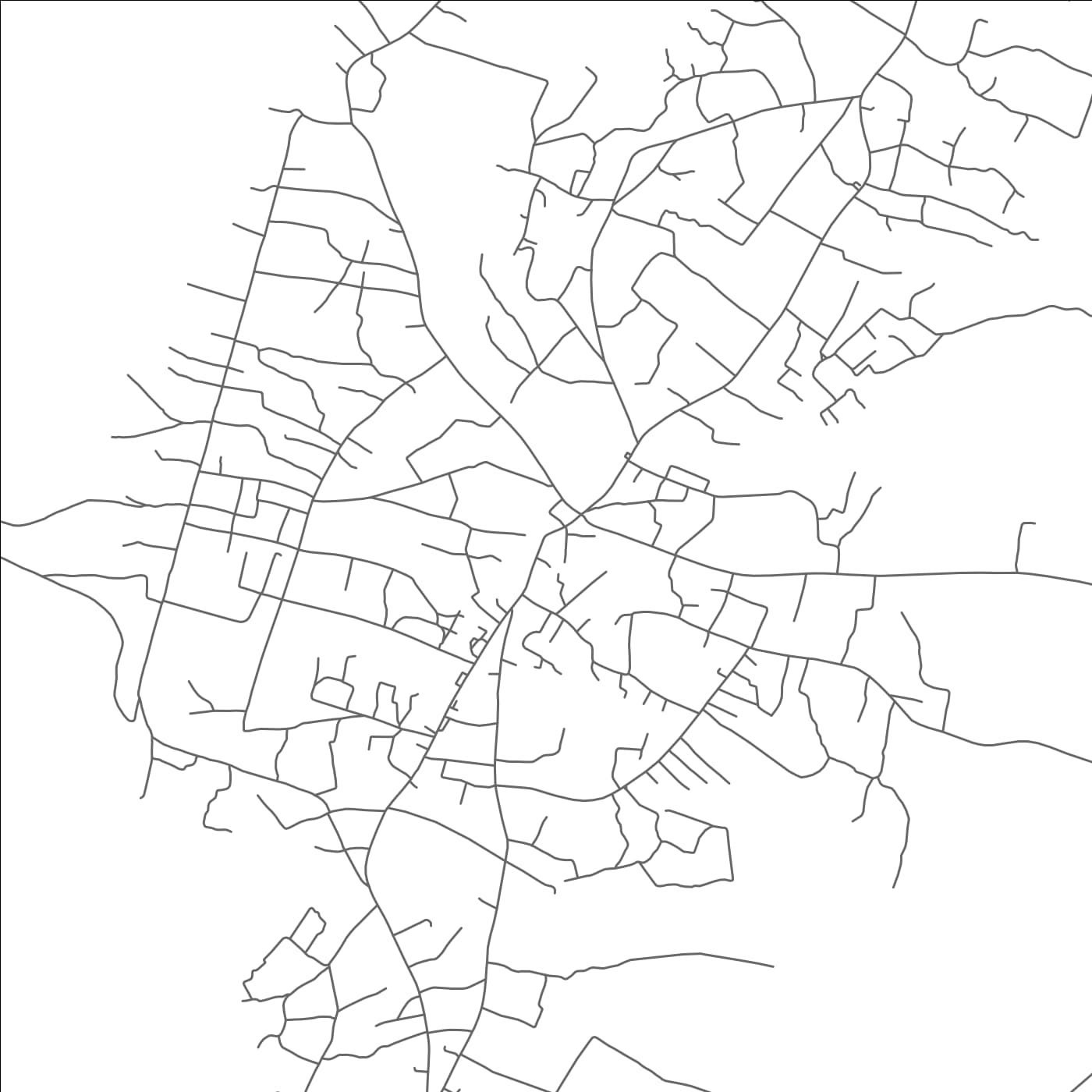 ROAD MAP OF SOMANYA, GHANA BY MAPBAKES