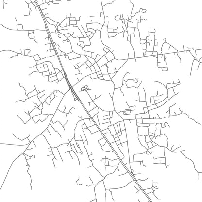 ROAD MAP OF SUHUM, GHANA BY MAPBAKES