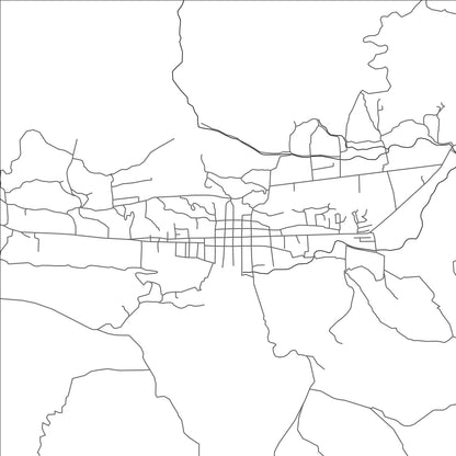 ROAD MAP OF AGUACATAN, GUATEMALA BY MAPBAKES