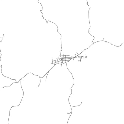 ROAD MAP OF ATESCATEMPA, GUATEMALA BY MAPBAKES