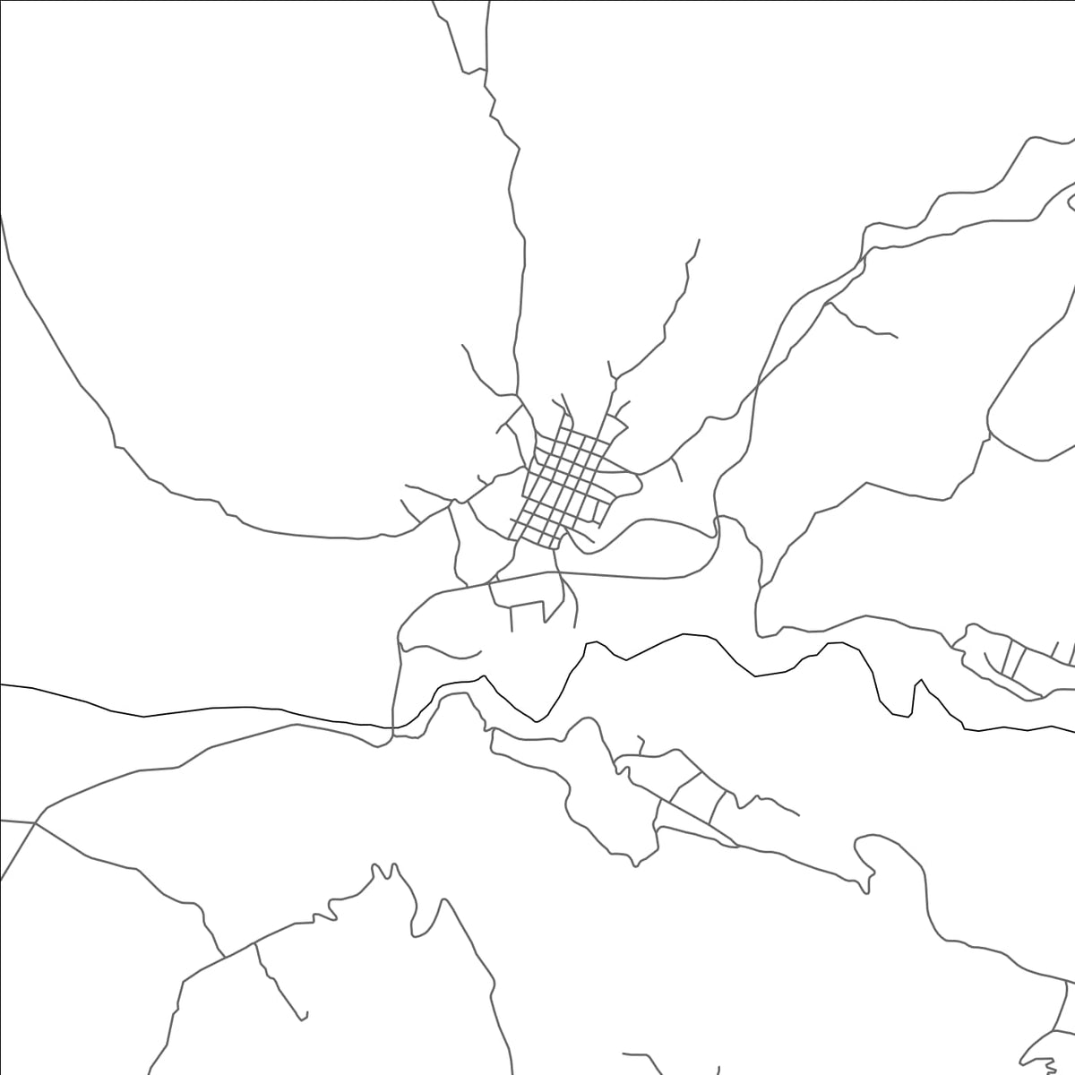 ROAD MAP OF CASILLAS, GUATEMALA BY MAPBAKES