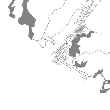 ROAD MAP OF CHAMPERICO, GUATEMALA BY MAPBAKES