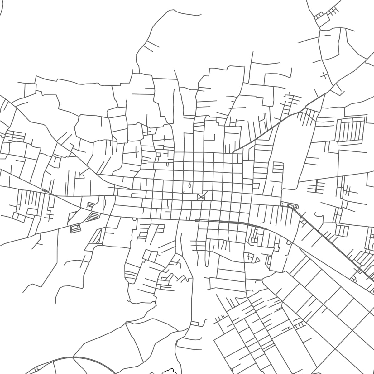 ROAD MAP OF CHIMALTENANGO, GUATEMALA BY MAPBAKES
