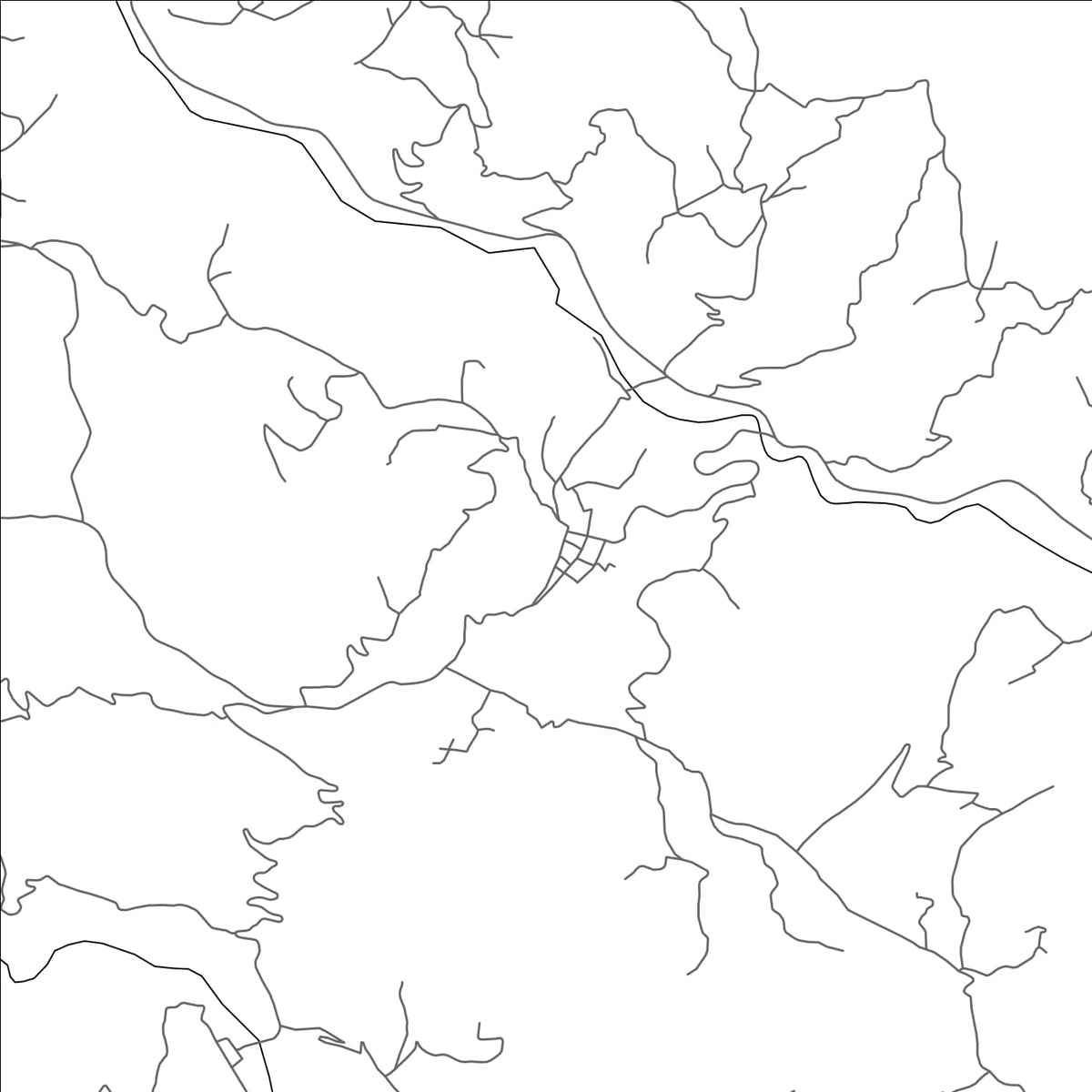 ROAD MAP OF COLOTENANGO, GUATEMALA BY MAPBAKES