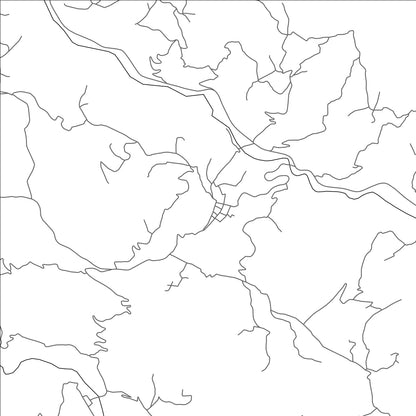 ROAD MAP OF COLOTENANGO, GUATEMALA BY MAPBAKES