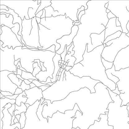 ROAD MAP OF COMITANCILLO, GUATEMALA BY MAPBAKES