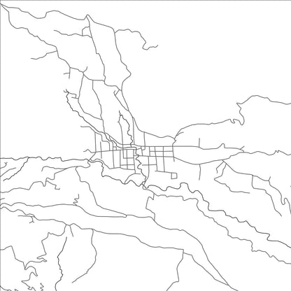 ROAD MAP OF CUNEN, GUATEMALA BY MAPBAKES