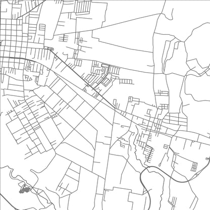 ROAD MAP OF EL TEJAR, GUATEMALA BY MAPBAKES