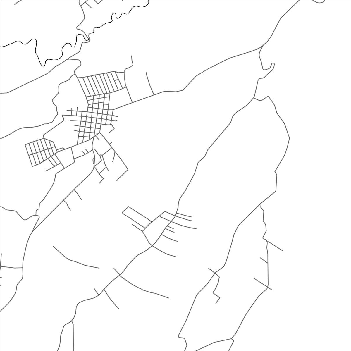 ROAD MAP OF FLORES COSTA CUCA, GUATEMALA BY MAPBAKES