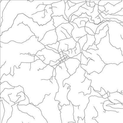 ROAD MAP OF HUITAN, GUATEMALA BY MAPBAKES